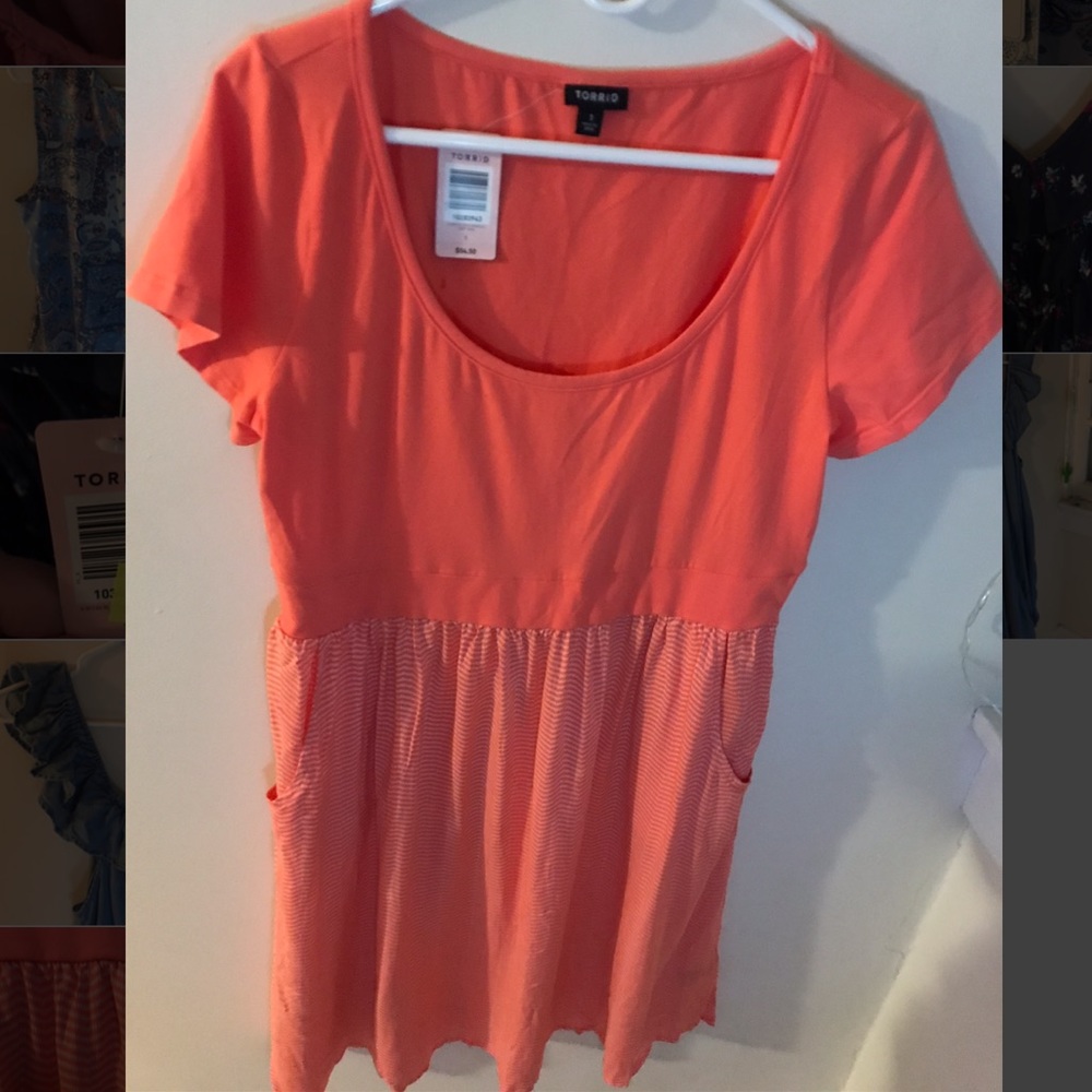 TOTRID Orange Dress